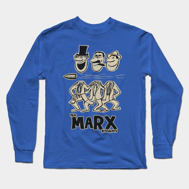 The Marx Brothers Duck Soup Long Sleeve T-Shirt by darklordpug